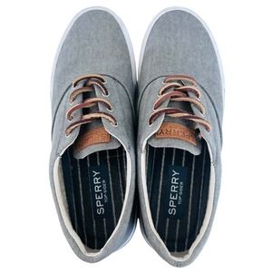 Sperry Top Sider Men Size 9 Gray Casual Classic Shoes Sneakers